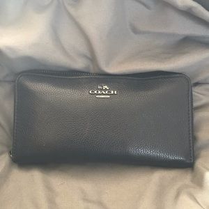 Coach Accordian Zip Wallett